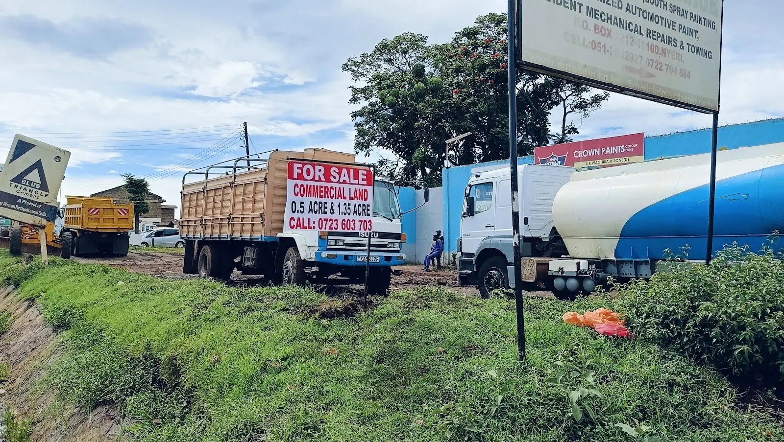 1.35 acre commercial property for sale in nyeri kingongo