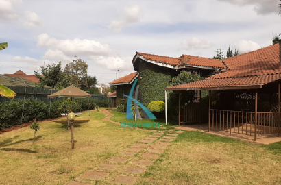 House for sale in Karen: Standalone Bungalow with Guest Wing on half acre