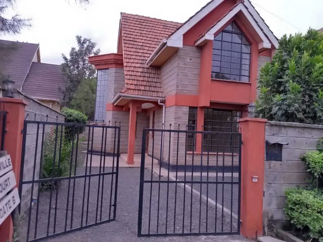 4-Bedroom Townhouse in Syokimau Gated Community